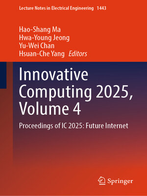 cover image of Innovative Computing 2025, Volume 4